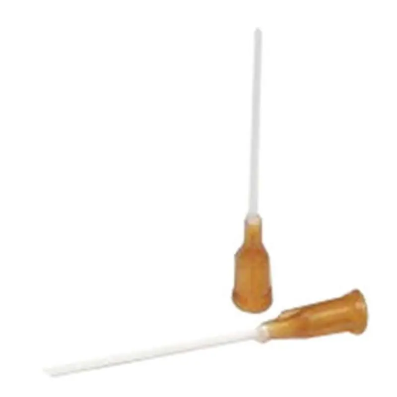 Loctite 142640 Polypropylene Flexible Dispensing Tip, 15 Ga x 1.50, Amber 50 per Pack