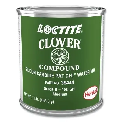 Loctite 232959 Clover Silicon Carbide Pat Gel Water Mix 180 Grit 1 lb Can