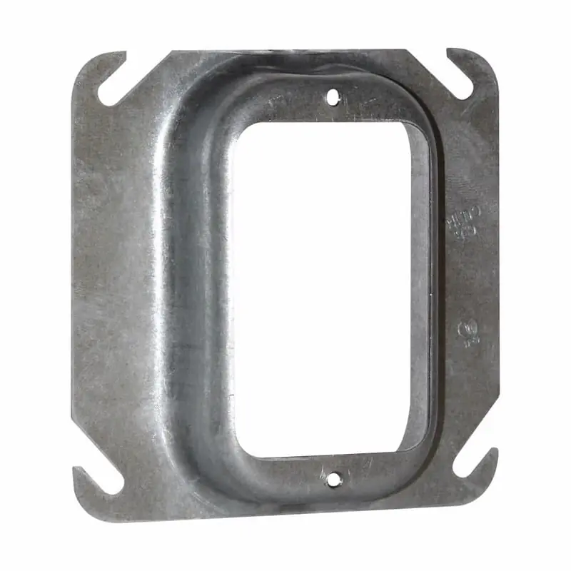 Multiple TP488 4 Square 1G 1IN Plaster Ring
