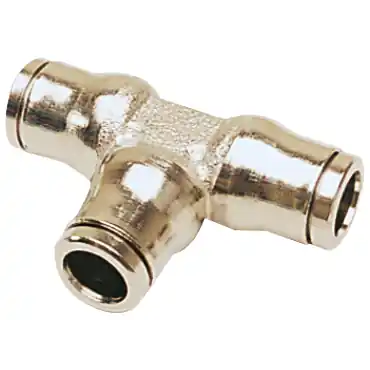 Legris 36046000 Nickel-Plated Brass Push-to-Connect Fittings for Chemical Automation and Food Processing