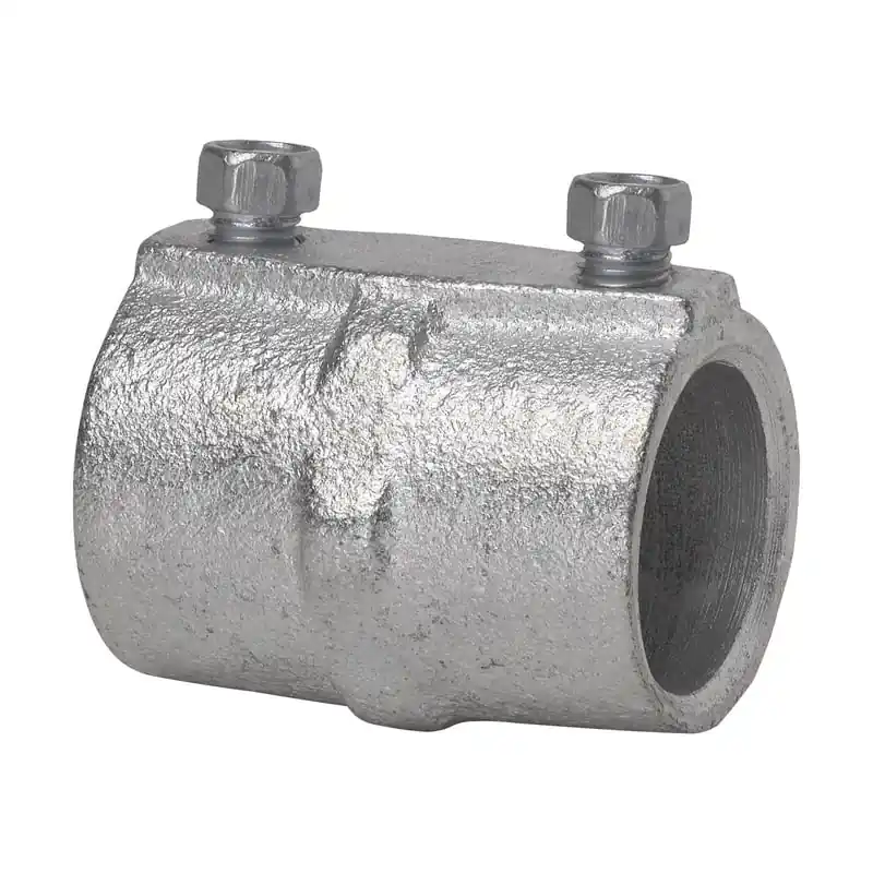 Multiple 160 1/2IN Rigid Set Screw Coupling Malleable Iron