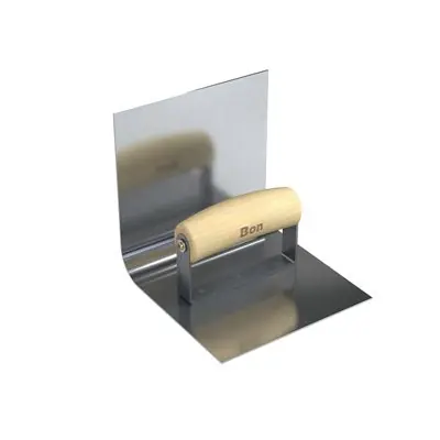 Bon 12-474 STAINLESS STEEL BASE TOOL 6 x 6 1 RADIUS 6 LIP