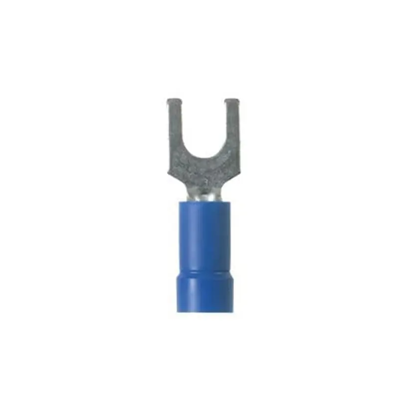 Panduit EV14-6FB-Q Stronghold Vinyl Insulated Fork Terminal 16-14 AWG #6 Stud Size