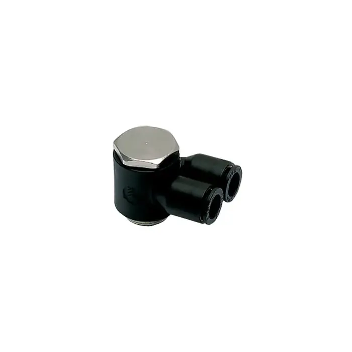 Legris 30495611 1/4 ODX1/8 NPT Twin Banjo