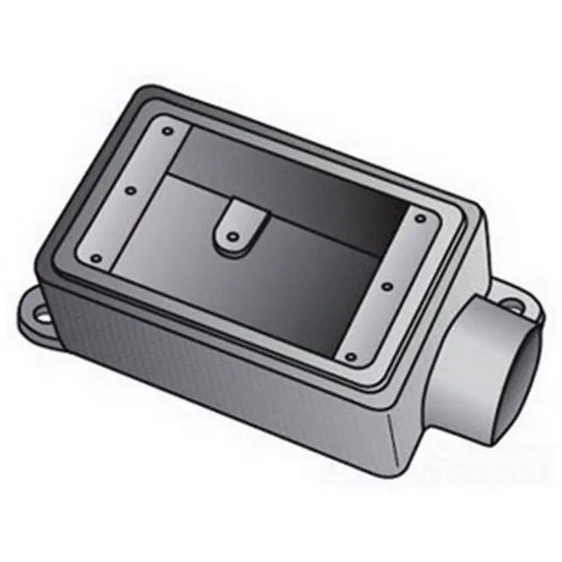 Multiple APPFD175 3/4IN 1 Gang Malleable Iron 1 Hub FD Box