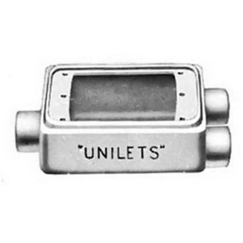 Multiple FDCC1100 1IN 1 Gang Malleable Iron 3 Hub FDCC Box