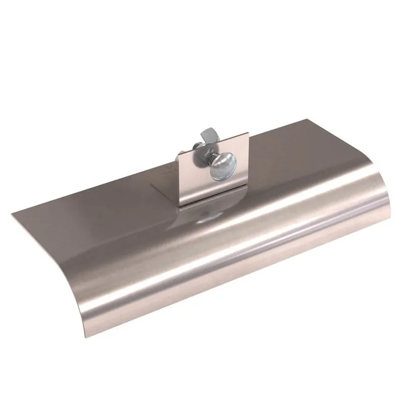 Bon 12-722 Stainless Steel Single Action Walking Edger - 10 x 4 - 1 1/2 Radius 1 1/2 Depth