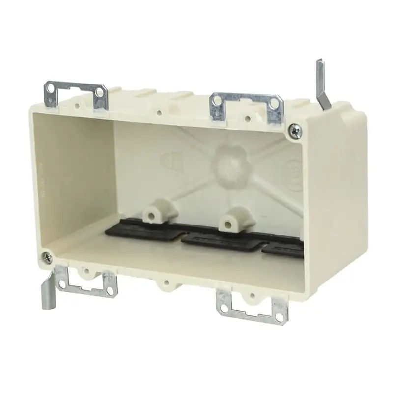 Allied Moulded Products 9313-EWK 3 Gang Electrical Box, Old Work