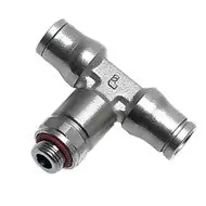 Legris 36980610 6MM OD X 1/8 BSPP Male Branch Tee