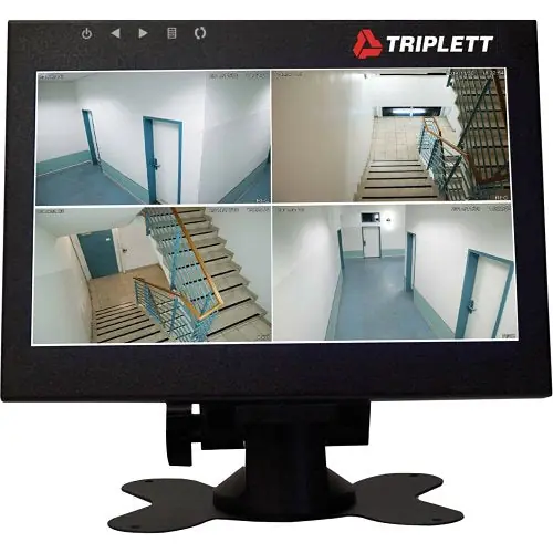 Triplett HDCM3 HD TFT LED CCTV Security Camera Test Monitor 8 Inch HDMI VGA AV