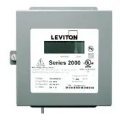 Leviton 2N208-2D Series 2000 Voltage or Current Meters 200:0.1A Three Element Demand Meter