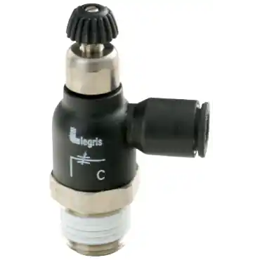 Legris 70670613 Bi-Directional Flow Control Regulator - Compact