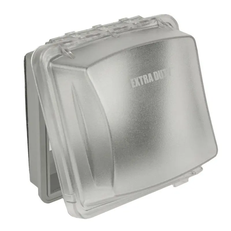 Multiple MM2420C 2 Gang Deep In-Use Weatherproof Cover Clear