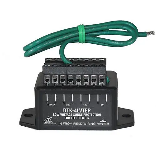 DITEK DTK-4LVTEP Surge Suppressor/Protector, Protects Multi-Voltage Power, Telco and Data Circuits