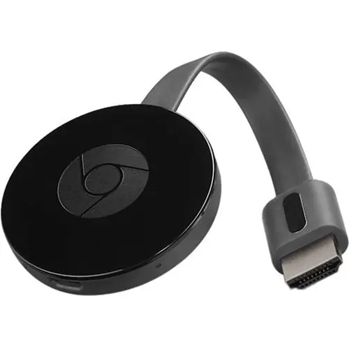 Google WNGOGA3A0093 Chromecast Network Audio Video Player Black