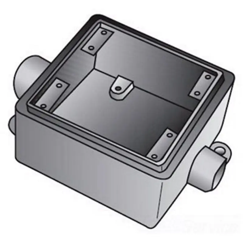 Multiple APPFDC2100 1in 2 Gang Malleable Iron 2 Hub FDC Box