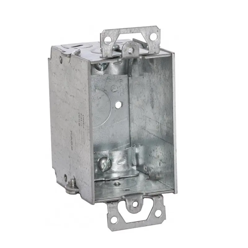 Multiple 519 Switch Box 2-1/2IN Deep 1/2IN KO NMSC Clamps Plaster Ears