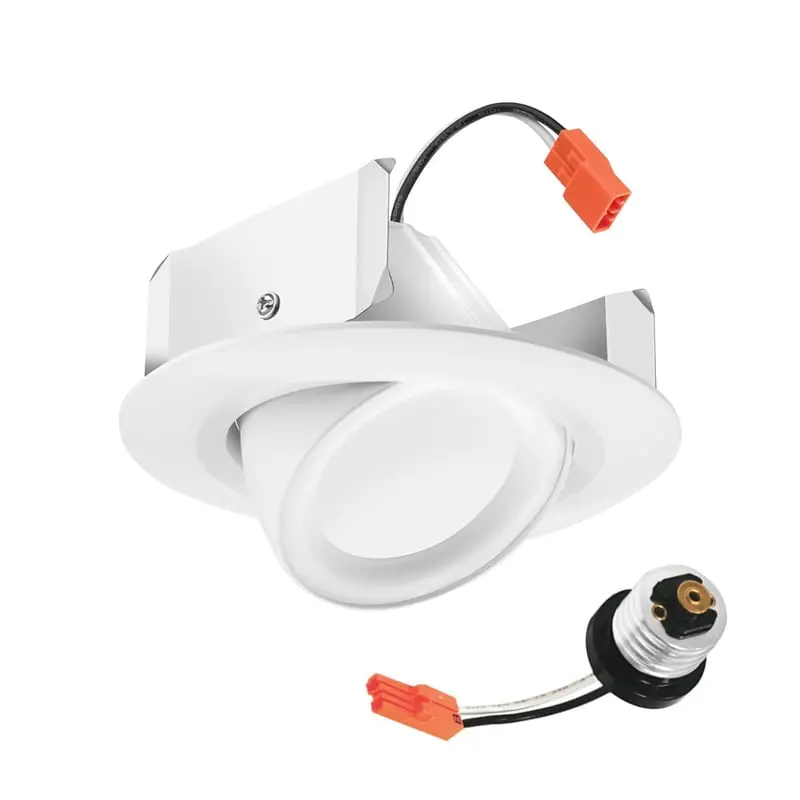 Juno RB4ASWW5MWM6 4 LED ADJGIMBAL 5-CCT 700Lm 8W 90CRI 120VMATTE WHITE