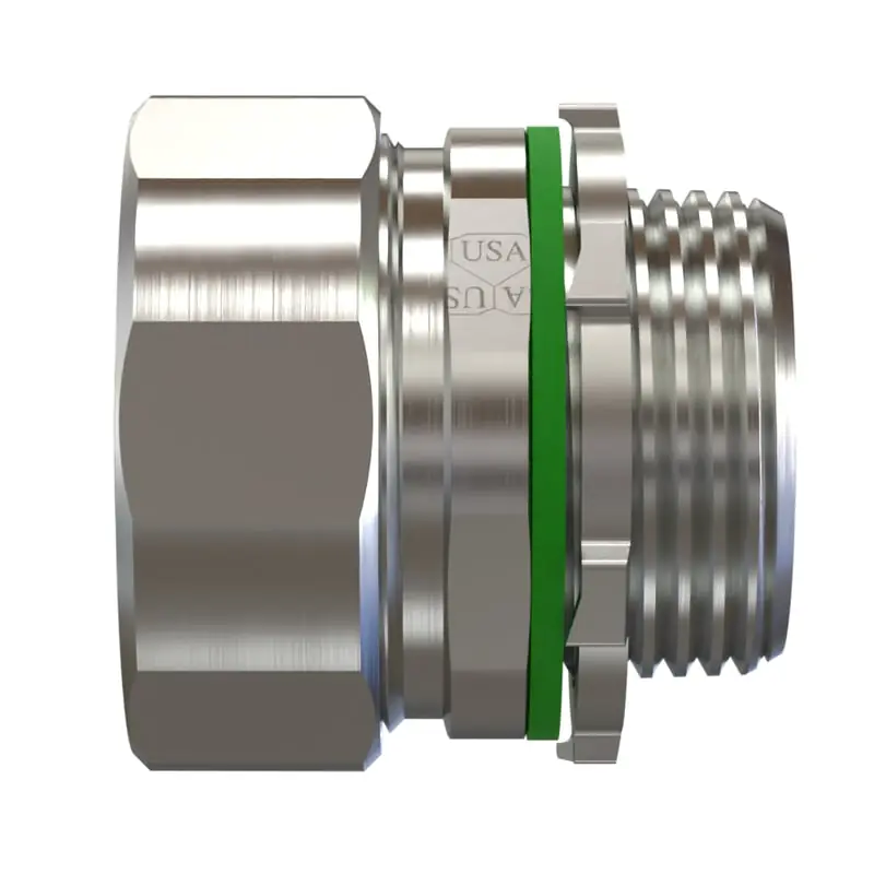 Multiple STR75 3/4IN Reusable Liquid Tight Connector, Straight, Metallic