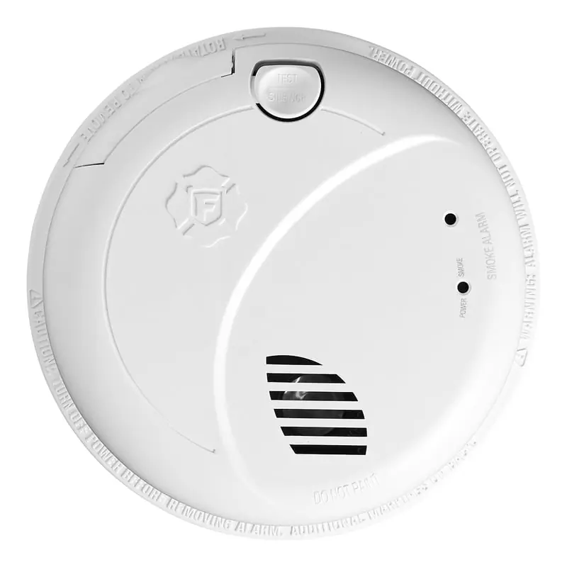 BRK 1046721 SM100V-AC Interconnect Hardwire Smoke Alarm With Battery Backup