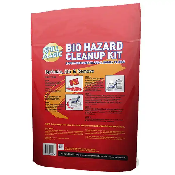 Spill Magic SMBIOHAZARD Biohazard Cleanup Kit