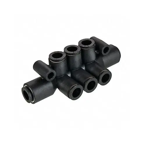 Legris 33066056 Push to Connect Fitting 290 psi 3/8 in Tube to 1/4 in Tube
