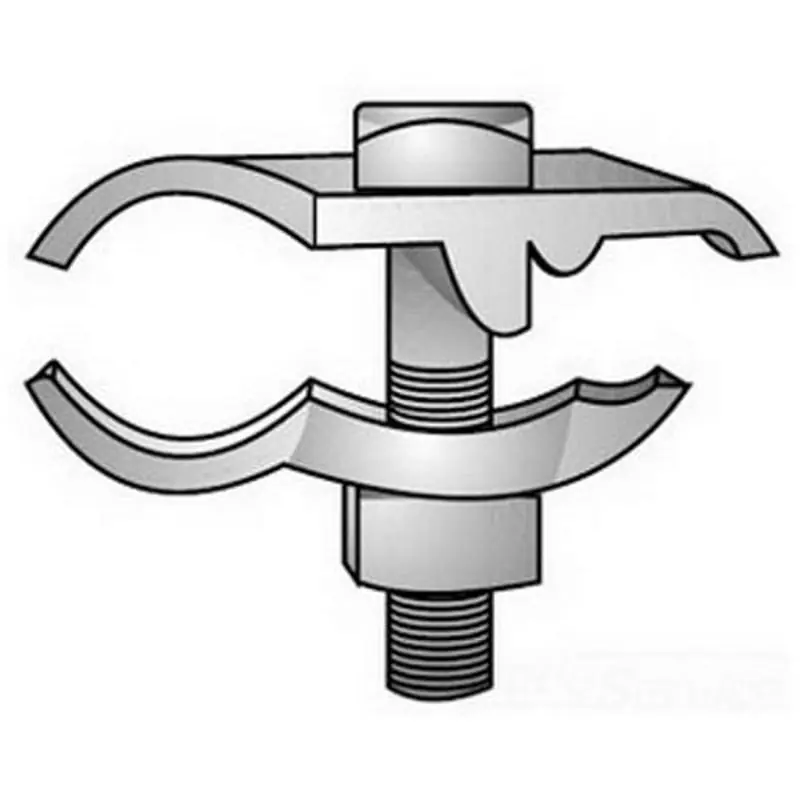 Multiple PARC100HD 1IN Par Conduit Clamp Galvanized