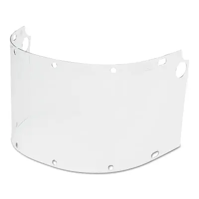 HONEYWELL 6750CL Faceshield Window For Dual Crown Series .060 8 X 16 1/2 Clear For Use With FM400 & FM500DCCL Series