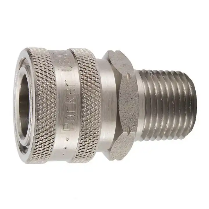 Parker SST-6M Quick Coupler 303 Stainless Steel