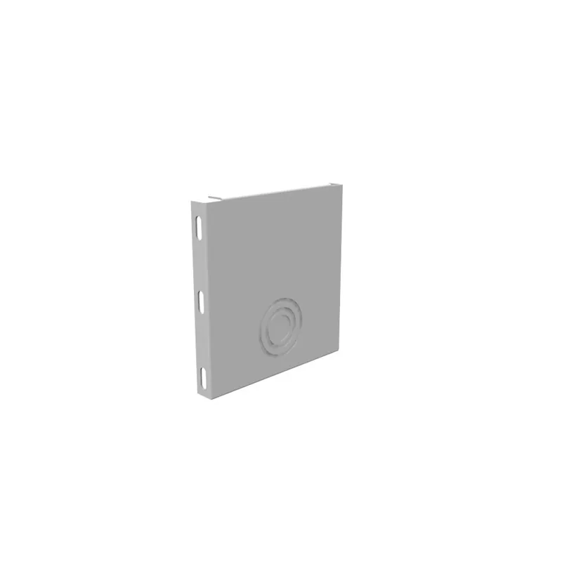 Milbank 66GEU Wireway Universal End 6-Inch x 6-Inch Steel ANSI 61 Gray
