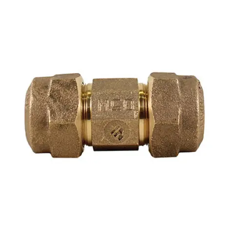 A.Y. McDonald 5182-010 3/4 x 1 in. Compression Brass Reducing Coupling
