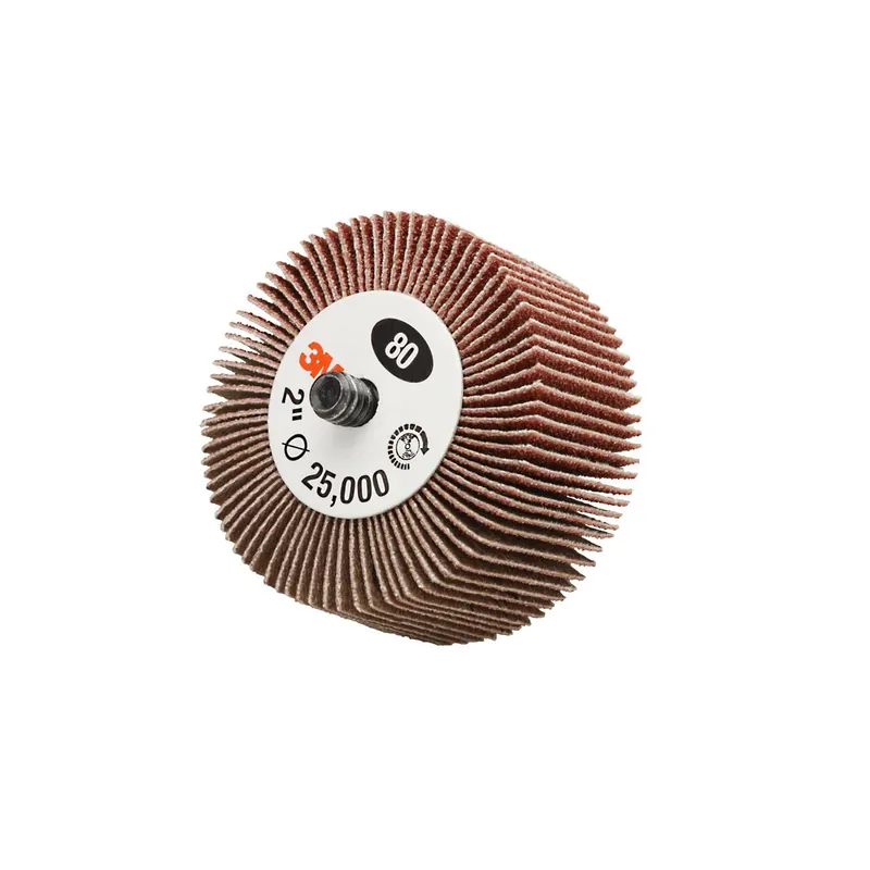 3M 7100178213 1.5 Flap Wheel 80 Grit Medium Grade