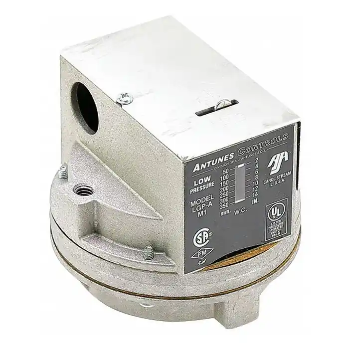 Antunes 803112601B High Gas Pressure Switch, 2-16 in. w.c.