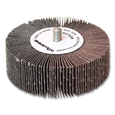 Weiler 30736 Vortec Pro Flap Wheel 3 in Diameter 80 Grit