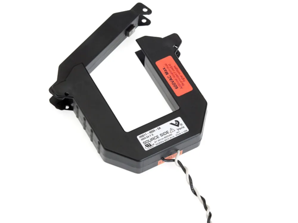 Veris H6811-600A-1V Current Transducer 1 VAC Output Split Core