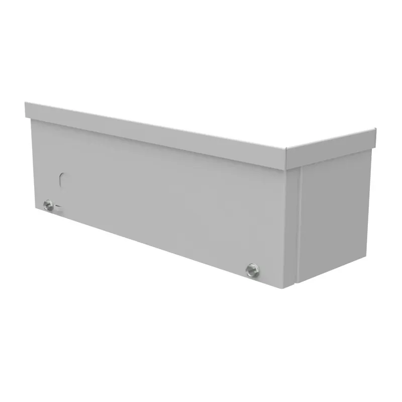 Milbank 4412-GSC3R-NK 4x12x4 Screw Cover Wireway Type 3R UL Listed Steel No Knockouts