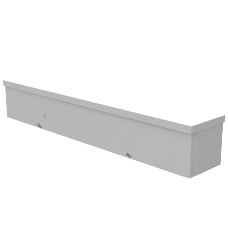 Milbank 4424-GSC3R-NK 4x24x4 Screw Cover Wireway Type 3R UL Listed Steel No Knockouts