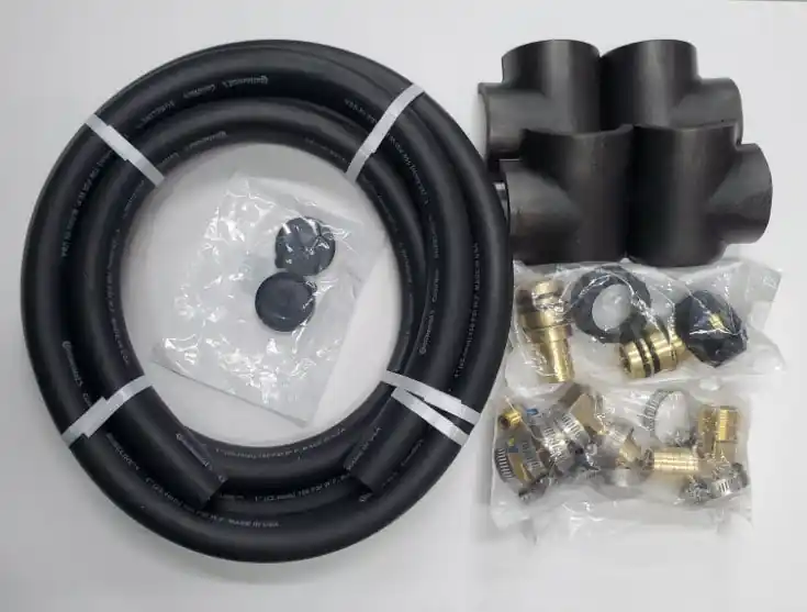 Bosch Thermotechnology 8733904579 1 Hose Connector Kit Includes: (2) Elbow Connector 1MPT X 1HB, P/T PLUGS, 10