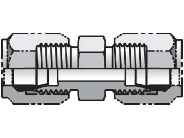 Parker 16HBU-S Ferulok Straight HBU