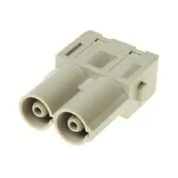 HARTING 09140022647 Han-Modular Modules: Han Mod 2 Module M Axialscrew-70A 14-22