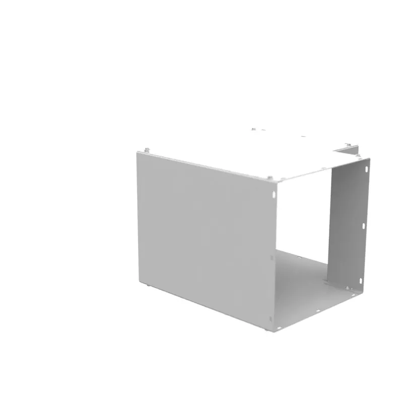 Milbank 1212L90S 90-Degree Top Access Elbow 12 Inch x 12 Inch Steel ANSI 61 Gray Polyester Powder Coated