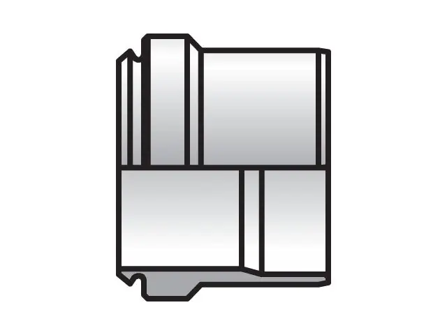 Parker 4TU-SS Ferulok Nut, Ferrule, Locknut TU