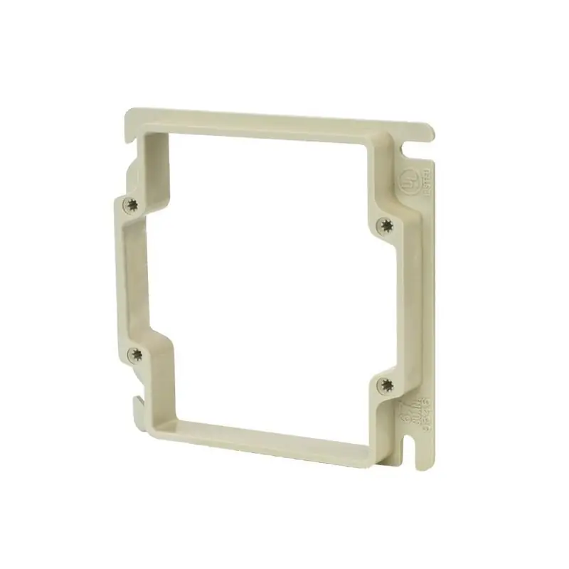 Allied Moulded Products 9346 2 Gang 4 IN SQ Plaster Ring