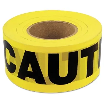 C.H. Hanson 16000 2 Mil Barricade Tape 3IN X1000FT Caution