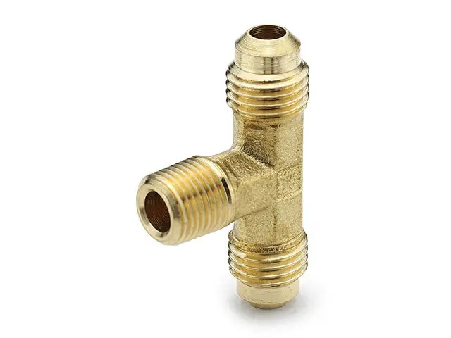 Parker 145F-4-2 Male Branch Tee 145F - Brass Fitting