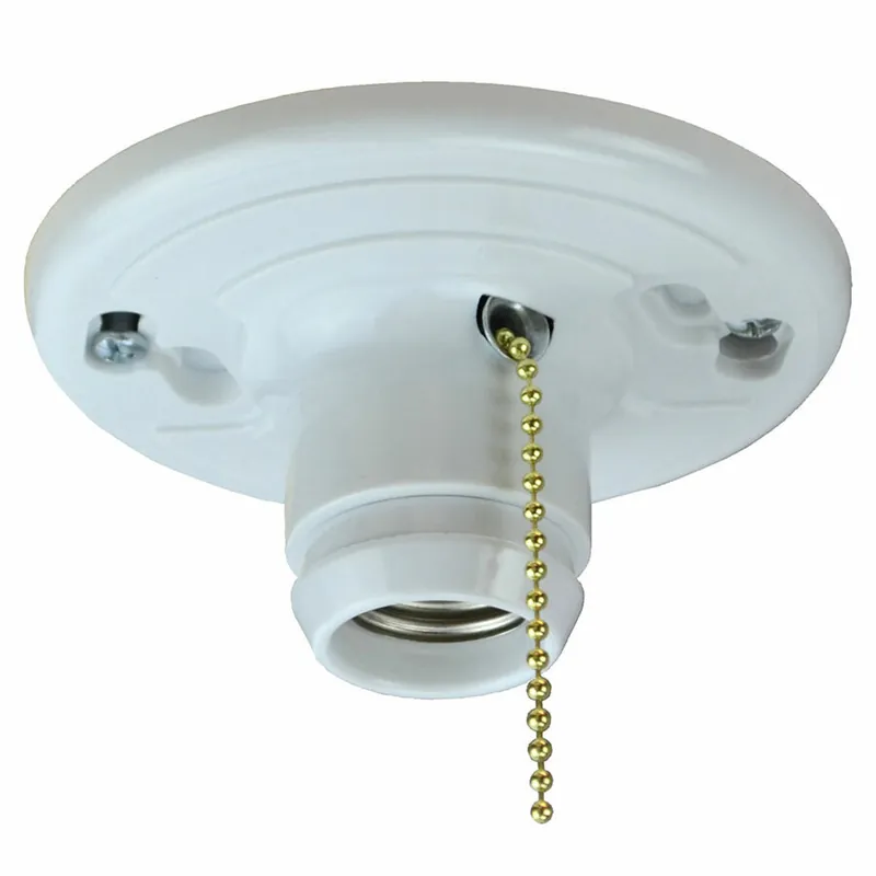Allied Moulded Products LH-12P Lampholder With Pull Chain 250 Volt 600 Watt