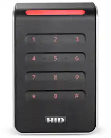 HID Global 40KNKS-00-000000 Signo40K Wall Mount w/Keypad 13.56mHz & 125kHz OSDP/Wiegand Pigtail Mobile Ready