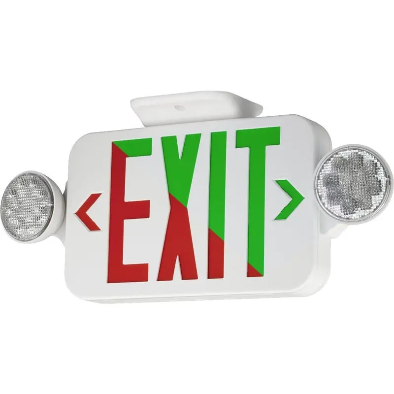 COMPASS CCRB EXIT SIGN COMBINATION UCOMBO EXIT BLACK