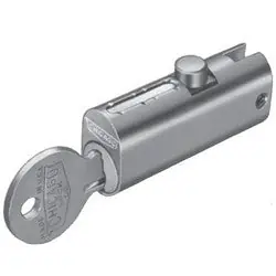 CHICAGO LOCK C5001LPKA1X04 Filing Cabinet Lock 4-Pin Tumbler Round Bolt Keyed Alike 1-3/4 Length x 33/64 Width x 51/64 Height
