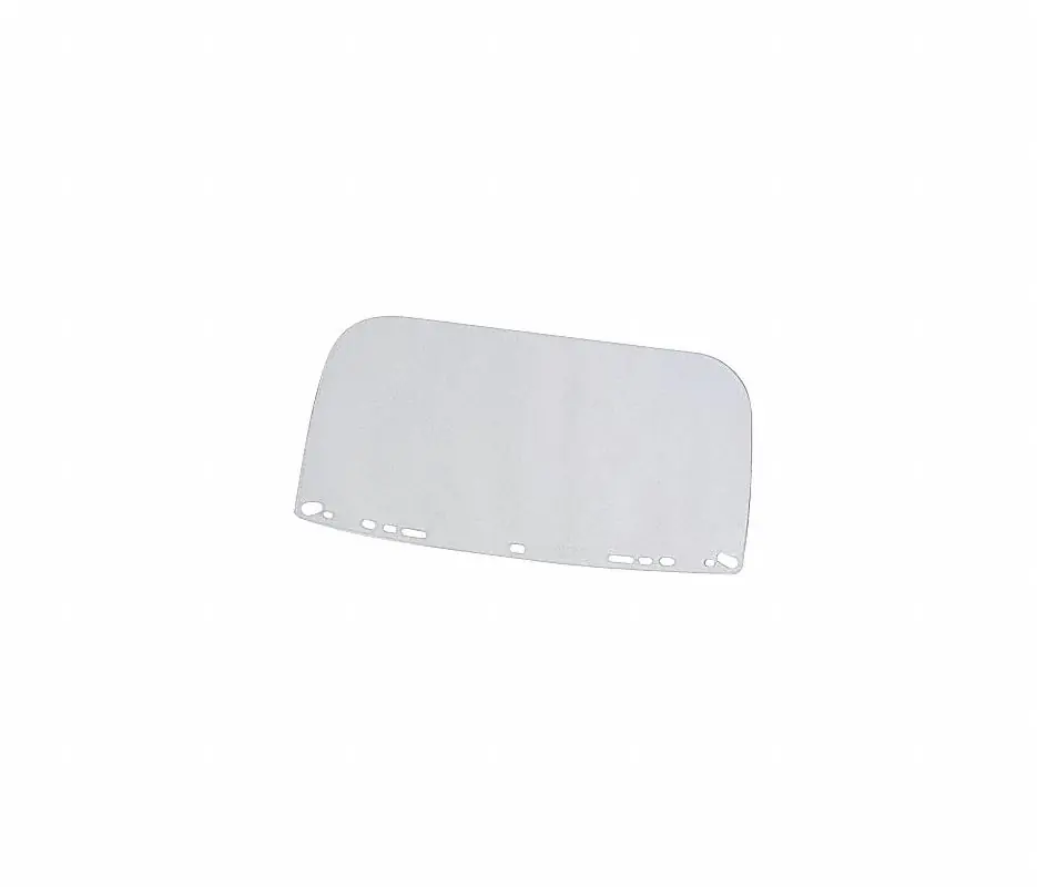 Bullard 840M Replacement Faceshield Visor, Acetate, Clear, 15 X 8 X 0.04 in, For Brackets